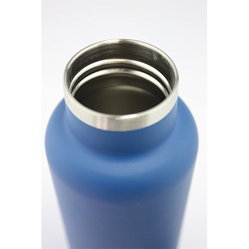 D2 Insulated Water Bottle - 500ml / 17oz Navy Blue