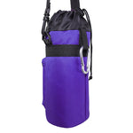 1 Liter Insulated Water Bottle Holder | Carrier Case - Purple