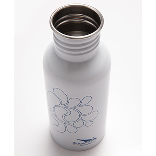 Droplet Stainless Steel Water Bottle - 500ml / 17 oz - Winter White