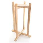 Floor Wood Stand - 27" Inch Natural Varnish