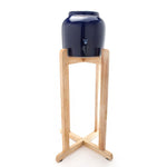 Floor Wood Stand - 27" Inch Natural Varnish