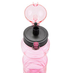 Bullet Water Bottle with Straw - 0.6 Liter (20 oz) Candy Pink