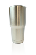 D2 Insulated 30 Oz Tumbler with Straw & Brush - Stainless Steel