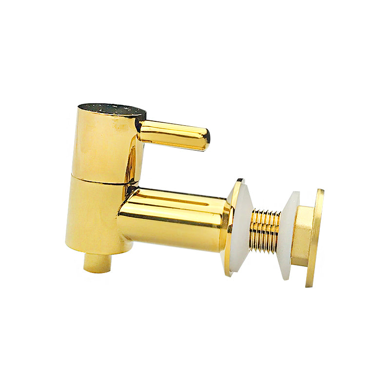 Replacement Dispenser Spigot Faucet Valve - Gold Chrome Steel