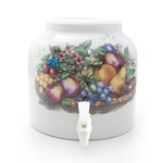 Bluewave Fruit Basket Design Beverage Dispenser Crock